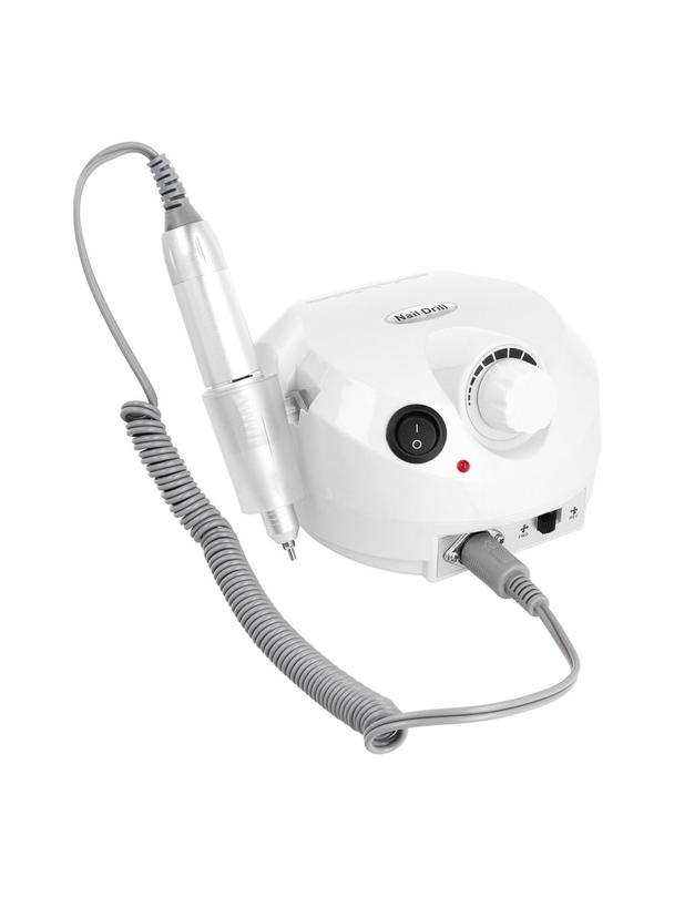 Profesjonalna maszyna do manicure frezarka do paznokci MJ120 biała