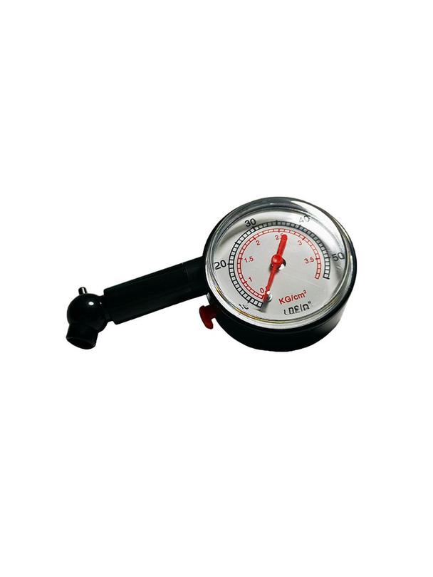 Miernik ciśnienia w oponach samochodowych czarny