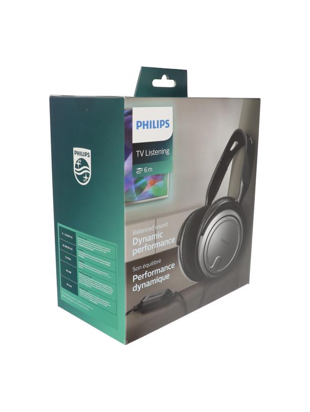Słuchawki przewodowe nauszne Jack 3,5 mm Philips VSLUSHP2500 srebrne