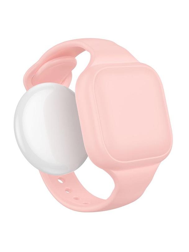 Lokalizator zgodny z Apple Find My Hoco w formie opaski E91E pudrowy