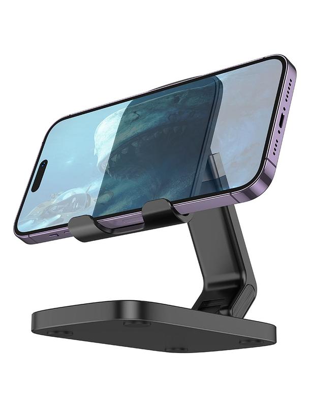 Uchwyt na telefon biurkowy Hoco HD8 czarny