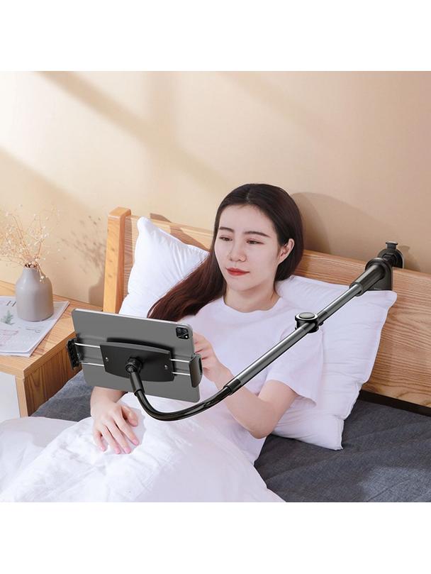 BASEUS uchwyt biurkowy obrotowy regulowany na telefon tablet 4,7" - 12,9" szary