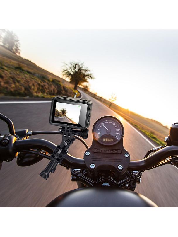 Kamera sportowa Hoco z dwoma wyświetlaczami 1,3" + 2" 1080P/30fps DV103 czarna