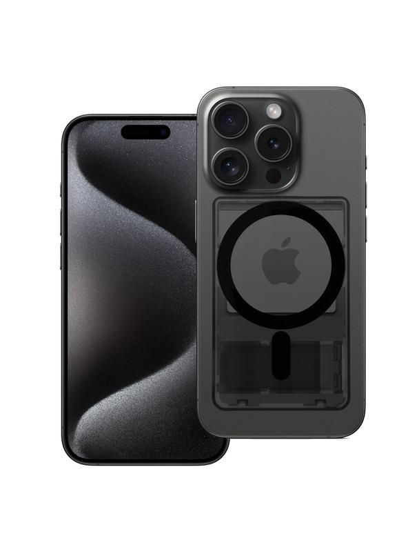 Portfel magnetyczny na karty kompatybilny z MagSafe czarny