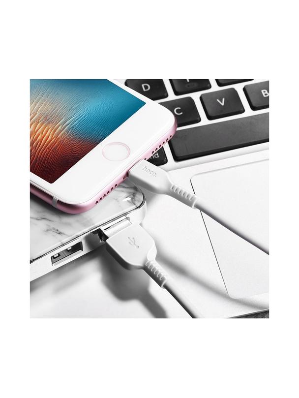 Kabel USB A do Lightning Hoco 1 m X13 biały