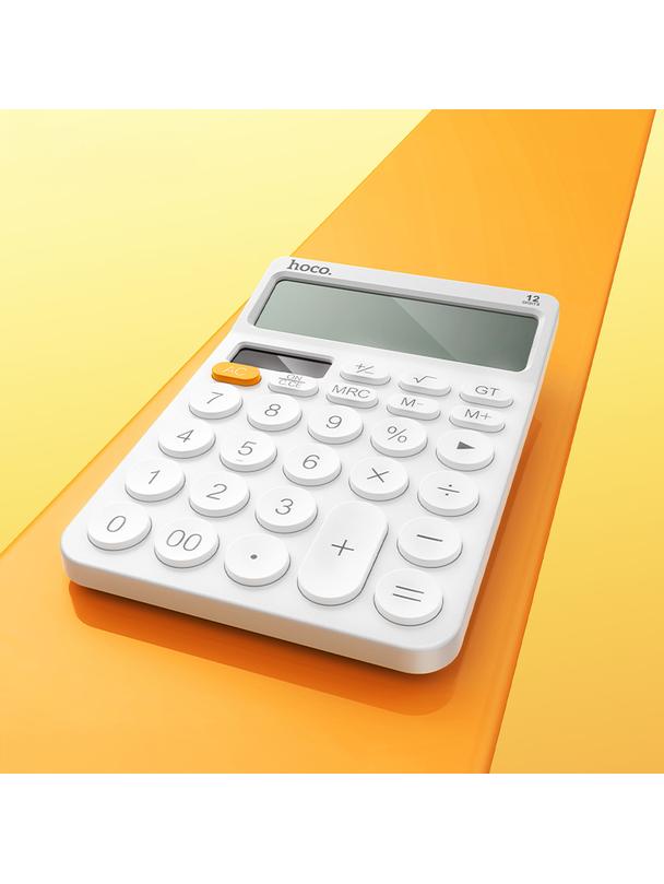 Kalkulator elektroniczny Hoco DI83 biały