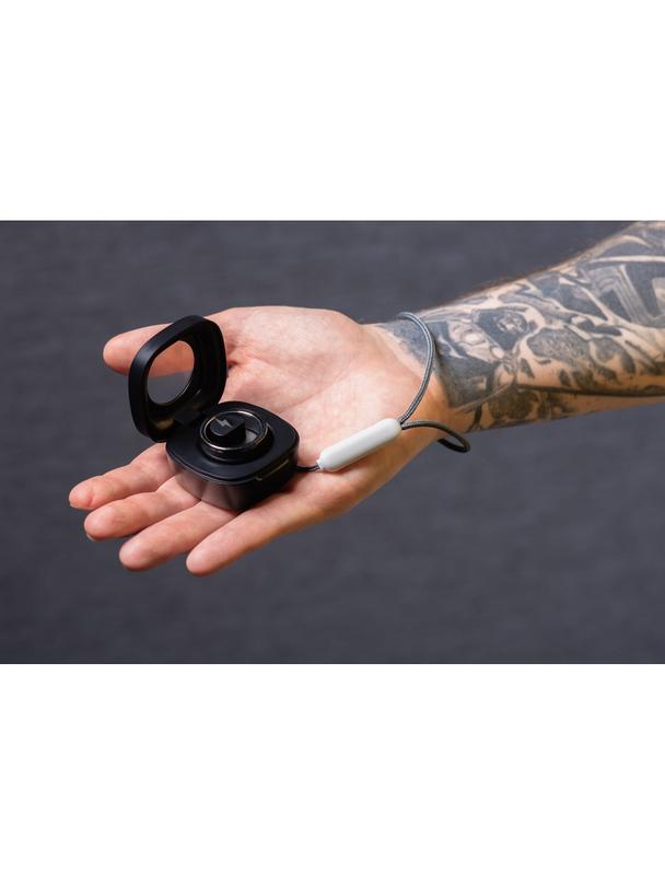 Smart Ring R8- inteligentny pierścień ceramiczny ze stacją ładującą rozmiar 20mm czarny