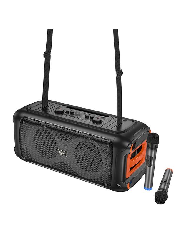 Zestaw do karaoke bluetooth 60W 8h Hoco HA9 czarny