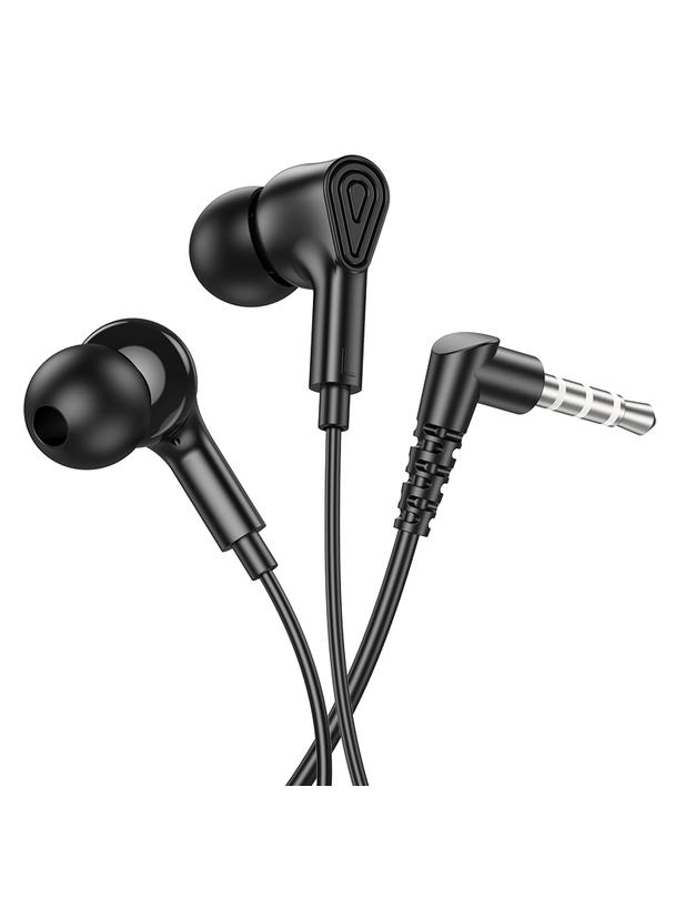 Słuchawki przewodowe douszne Jack 3,5 mm Hoco M102 czarne