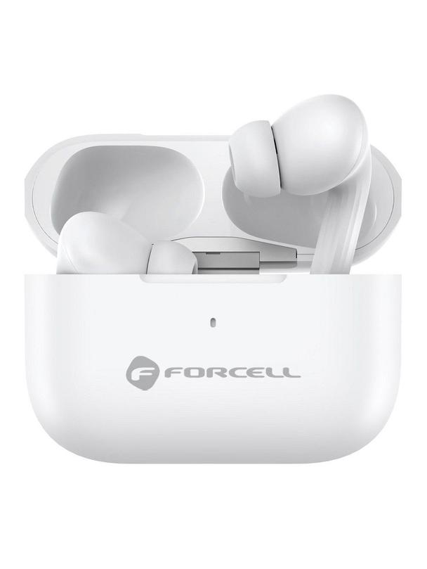 Słuchawki bezprzewodowe douszne Forcell F-Audio Master Pro TWS białe 0INT