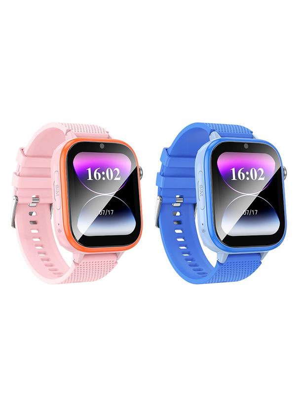 Smartwatch dla dzieci Hoco 1,83" 4G GPS z funkcją rozmowy Y101 niebieski