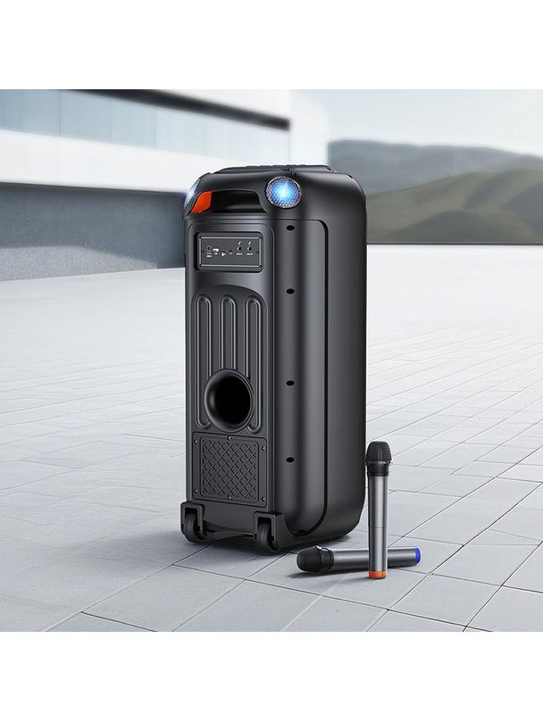 Zestaw do karaoke bluetooth 60W 6h Hoco HA13 MAX czarny