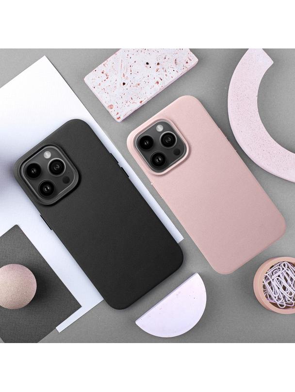 Futerał do Samsung S25 PLUS Leather Mag Cover zgodny z MagSafe czarny