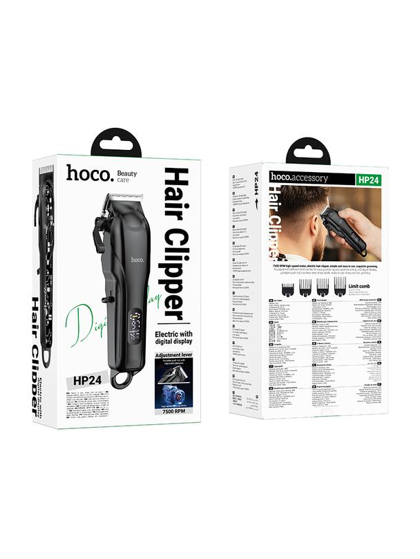Maszynka do strzyżenia włosów Hoco HP24 czarna
