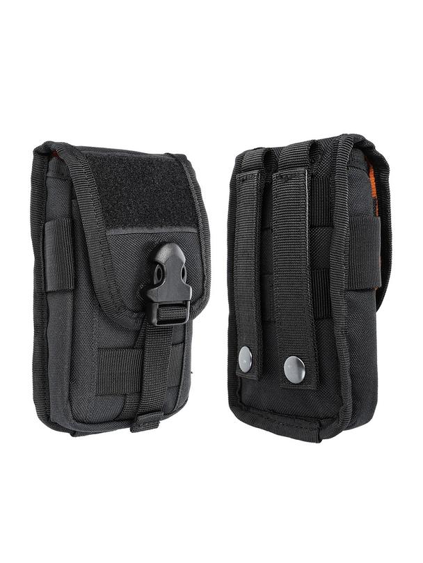 TRAVEL uniwersalna kabura do paska / plecaka czarna