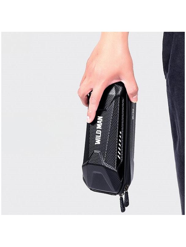 WILDMAN sakwa rowerowa na ramę na zamek 1L XS5 czarna