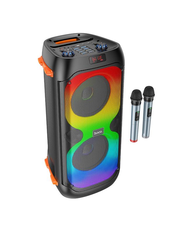 Zestaw do karaoke bluetooth 2 x 20W 4h Hoco BS53 czarny
