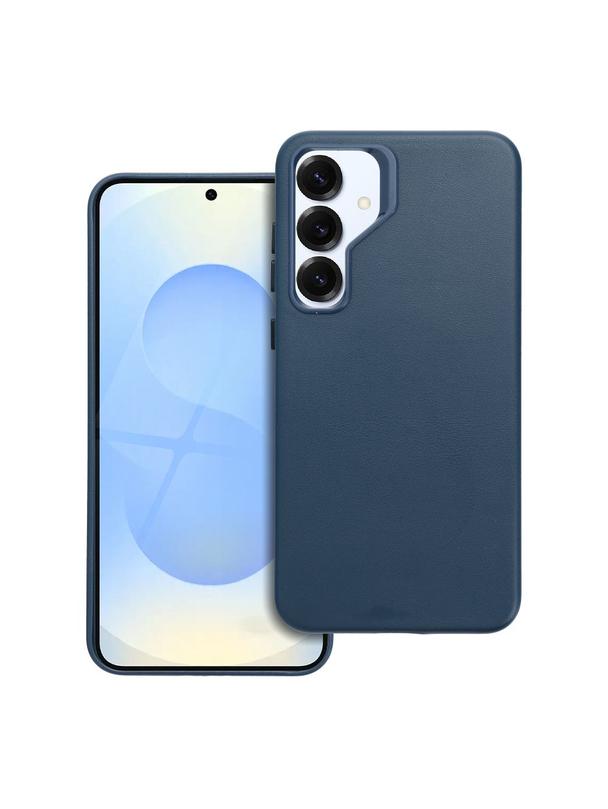 Futerał do Samsung S25 PLUS Leather Mag Cover zgodny z MagSafe niebieski