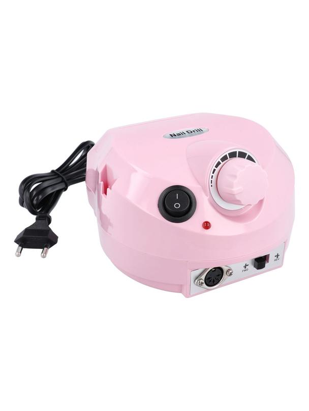 Profesjonalna maszyna do manicure frezarka do paznokci MJ120 różowa