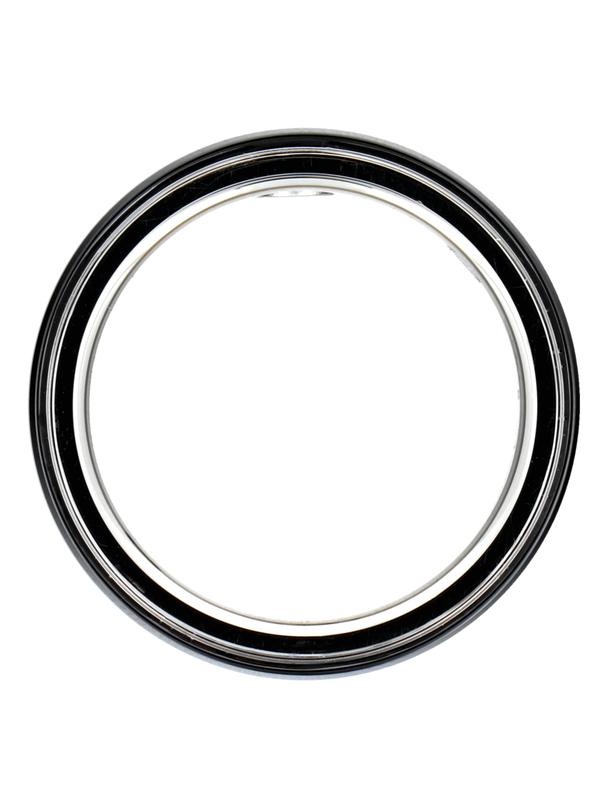 Smart Ring R8- inteligentny pierścień ceramiczny ze stacją ładującą rozmiar 20mm czarny