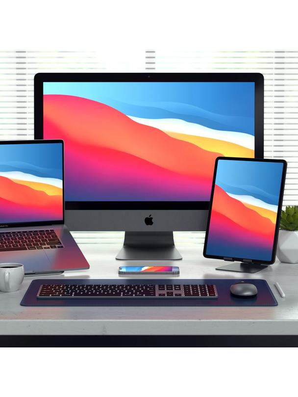 Klawiatura bezprzewodowa QWERTY Satechi Slim X3 ST-BTSX3M szara