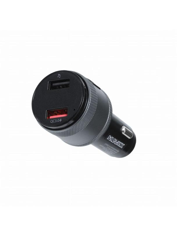 ART transmiter FM bluetooth 5.0 + 2 x USB A QC3.0 FM-57 czarny