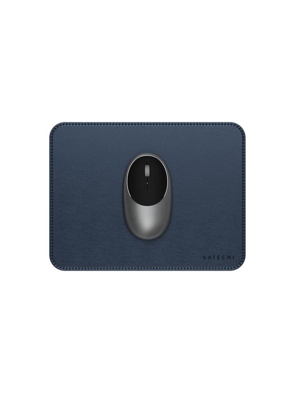 SATECHI podkładka pod mysz ze skóry wegańskiej ST-LMPB niebieska