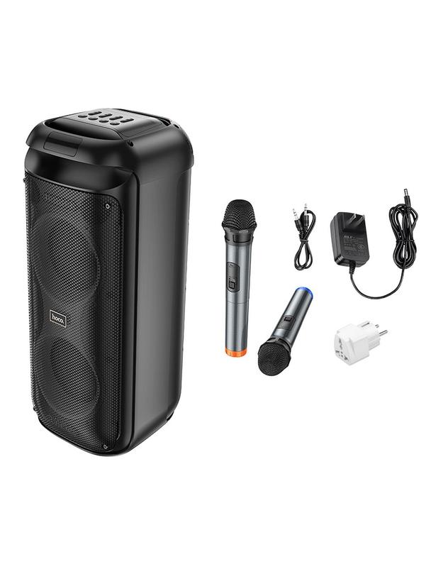 Zestaw do karaoke bluetooth 60W 6h Hoco HA13 PRO czarny