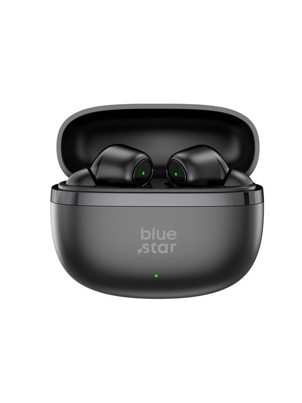 Słuchawki bezprzewodowe douszne Blue Star AC20E TWS ANC + ENC czarne