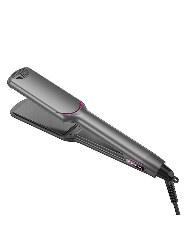 Prostownica do włosów Hoco z wyświetlaczem HP42 szara