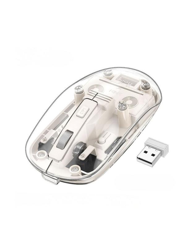 Myszka bezprzewodowa Hoco 2,4G 1600 dpi GM29 biała