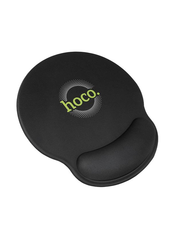 Podkładka pod myszkę Hoco ze wsparciem dla nadgarstka GM30 czarna