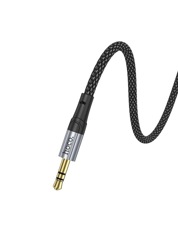 Kabel AUX Jack 3,5 mm do Jack 3,5 mm Hoco 1 m UPA26 czarny