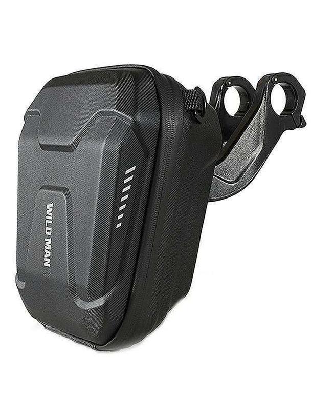 WILDMAN sakwa rowerowa na kierownicę na zamek 3L E8 czarna