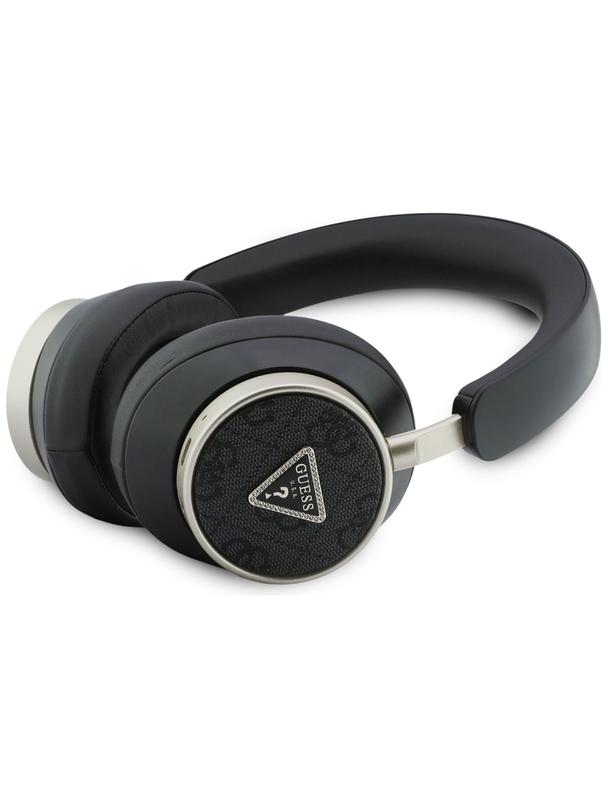 Słuchawki bezprzewodowe nauszne Guess ENC GUBHC15P4MRCTK (4G Triangle Logo) czarne