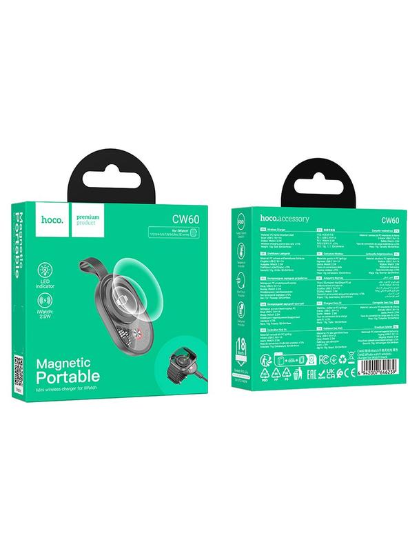 Ładowarka indukcyjna do Apple Watch Hoco 2,5W CW60 czarna