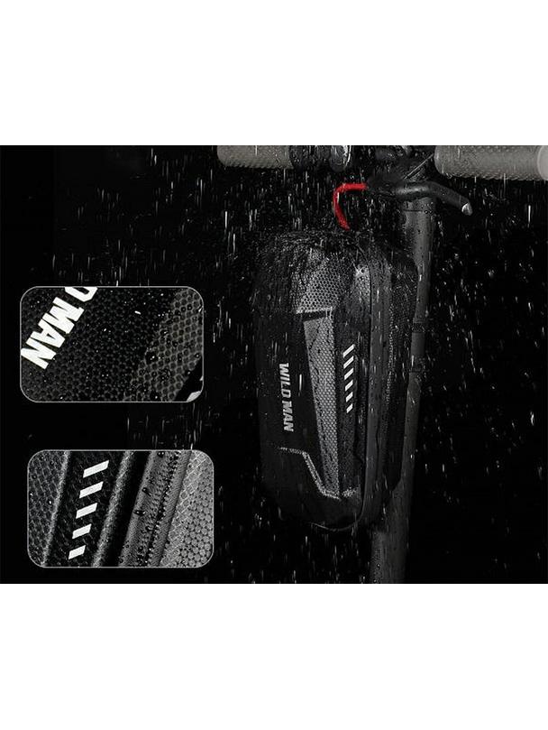 WILDMAN sakwa na kierownicę do hulajnogi wodoodporna 4L ES8X Max czarna