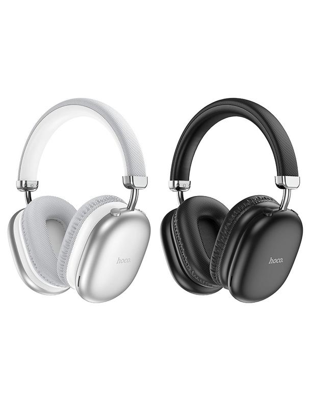 Słuchawki bezprzewodowe nauszne Hoco W35 Max srebrny