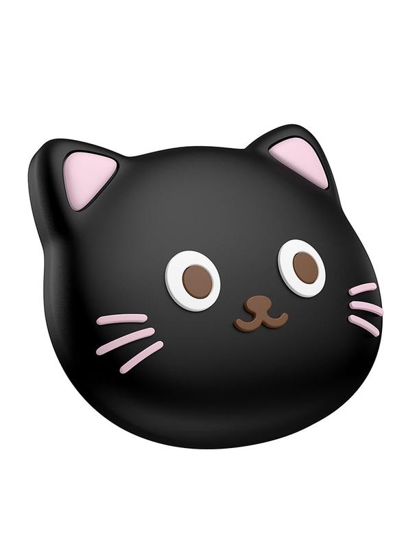 Lokalizator zgodny z Apple Find My Hoco w kształcie kota E91D czarny