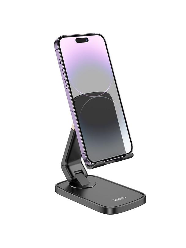 Uchwyt na telefon biurkowy Hoco HD8 czarny