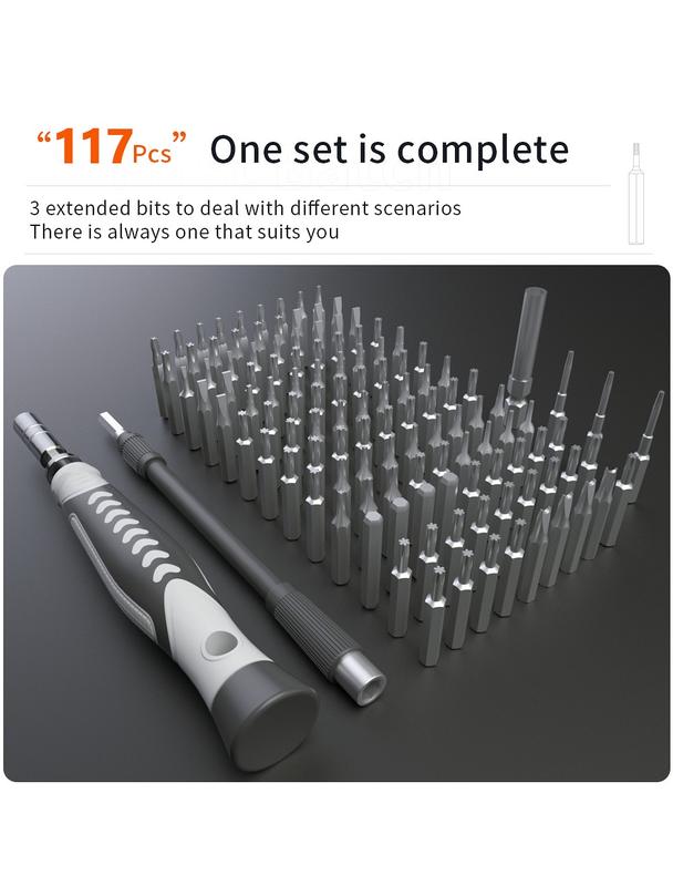 UF-TOOLS - Wkrętak precyzyjny z wymiennymi bitami 130w1