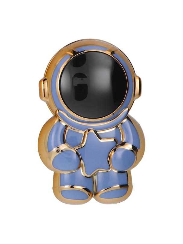 Stojak na telefon ASTRONAUTA - naklejany - niebieski