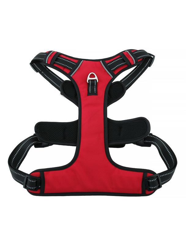 Szelki dla psa OXFORD A rozmiar L czerwono czarne