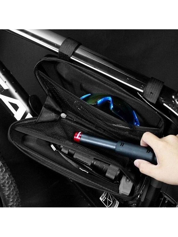 WILDMAN sakwa rowerowa pod ramę na zamek 1,5L E4 czarna