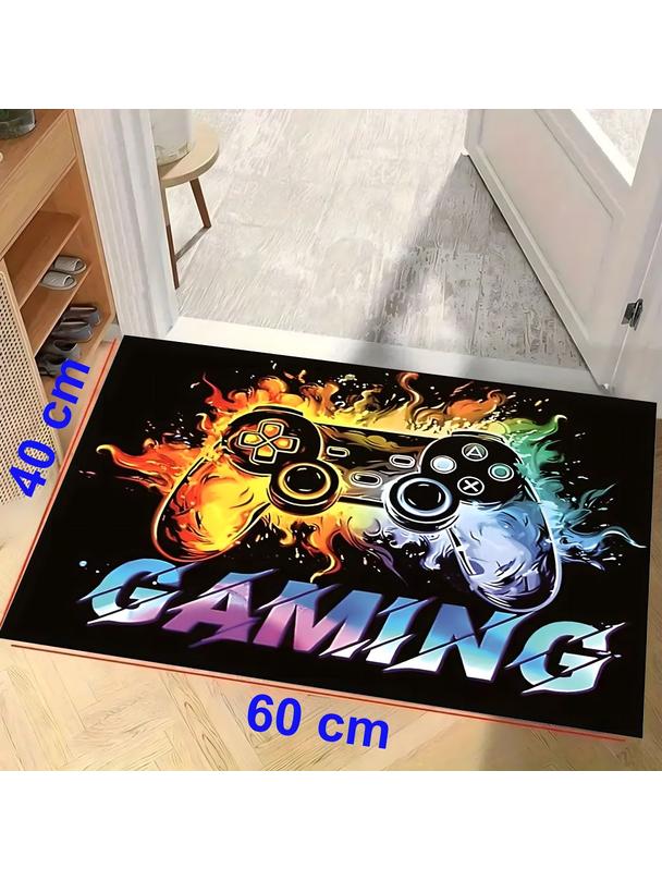 Mata ochronna pod krzesło wzór gamingowy 40 x 60 cm RC-K-1540