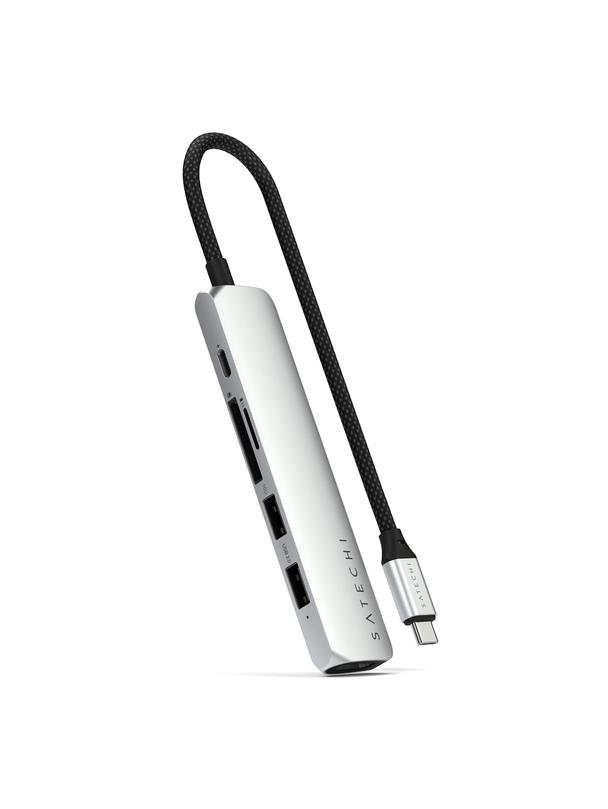 SATECHI adapter HUB 6w1 Typ C ST-P6SS srebrny