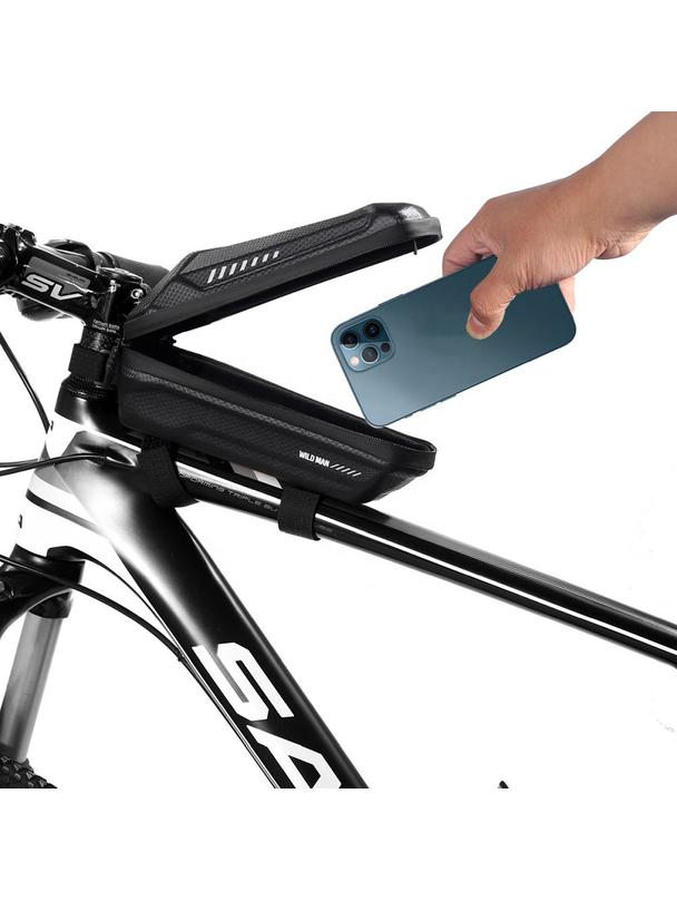 WILDMAN sakwa rowerowa na ramę na zamek 1L ES5 czarna