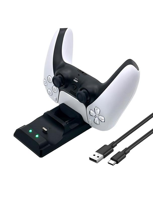 Podwójna stacja ładująca do padów PS5 P201 czarna