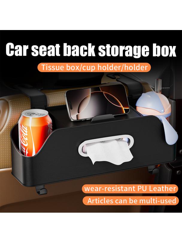 Organizer samochodowy na fotele przednie z przegródkami OXFORD czarny