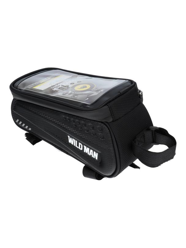 WILDMAN sakwa rowerowa na ramę na zamek  ES3 1L ( 4" - 7" ) czarna